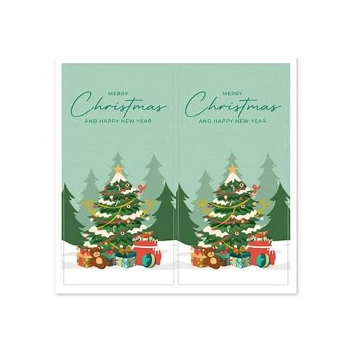 Genema 50 Sheets/Pack Xmas L…