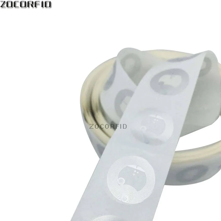 1000pcs/Lot NFC Tags Sticker 13.56MHz ISO14443A Ntag213 NFC Stickers Universal Lable RFID Tag for