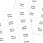 Stikins Peel and Stick Clothing Labels - 120 Count