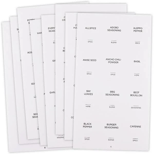 PVC Waterproof Self-Adhesive Decals