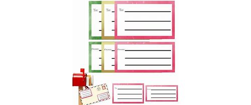 Self Adhesive Address Mailing La…