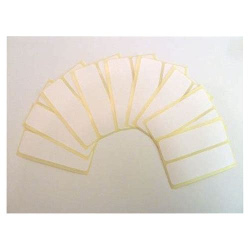 18 Labels, 80x25mm Rectangle, …