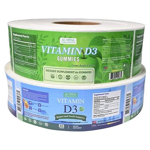 Custom Waterproof Vinyl Label Sti…