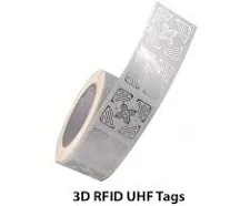 RFID UHF 3D Tags, Stickers, 3000pcs.