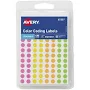 Avery Assorted Removable Color- Coding Labels