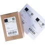 Neflaca Half Sheet Labels 8.5 inch x 5.5 inch White Self Adhesive Shipping Labels for Laser and Inkjet Printers 25 Sheet/Pack, Size: 8.5 x 5.5