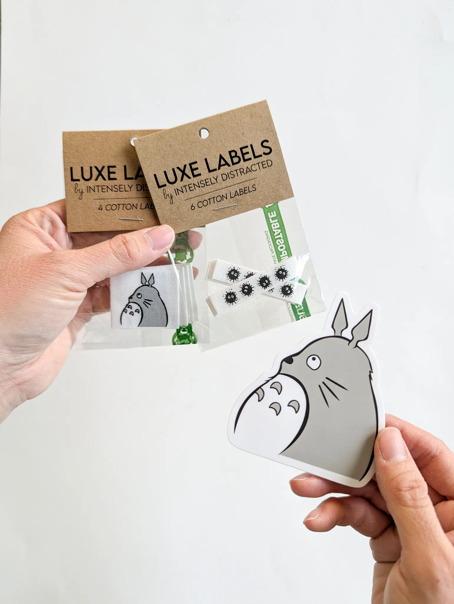 Ghibli Labels + Sticker Set