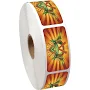 Imprinted Sticker Rolls | Full Color Sticker by the Roll - Rectangle - 1" x 2" - 24 hr | Promotional Items Imprinted with Your Company Logo | 4imprint