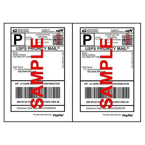 Self Adhesive White Paypal Mailin…