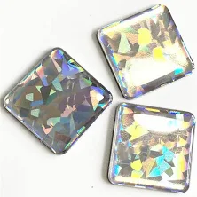 Unique Design Logo Encrypt 1356mhz Custom Logo Epoxy Rfid Nfc Tag Square Anti-me