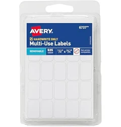 Avery Multi-Use Labels 1/2" x 3/4