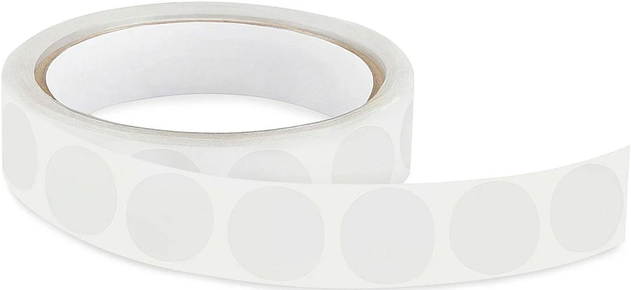 ULINE 3/4" Removable Adhesive Circle Labels
