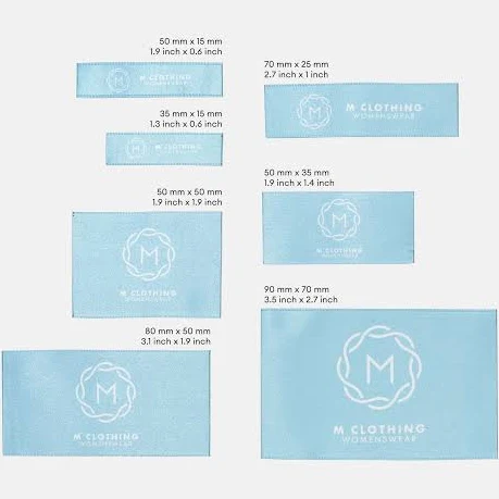 Textile Labels For Clothing | Custom Clothing Tags | Custom Clothing Labels | Custom Fabric Labels - Contrado