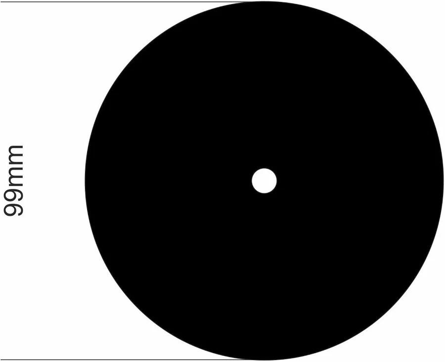 Stickers Matte Vinyl Record Labels Blank