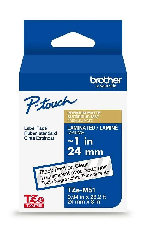 Brother TZe Premium Laminated Tape