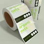 Bulk Transparent Label Stickers - 30000 3.0 x 3.0 - Waterproof Labels