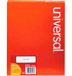 Universal White Labels Inkjet/Laser Printers 1.33 x 4