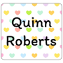 Name Bubbles Personalized Clothing Labels Hearts