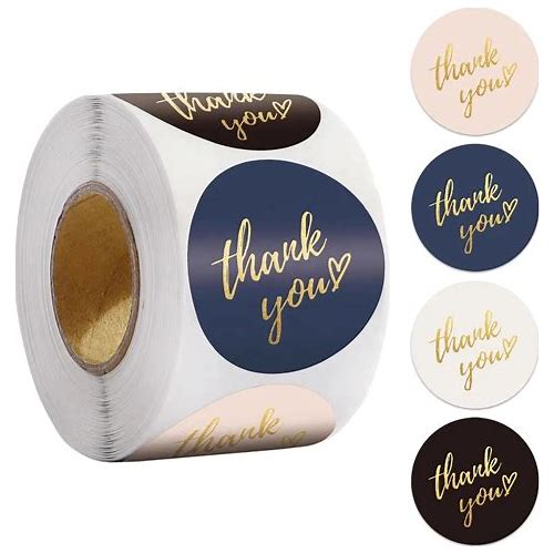 Luxury Label Sticker 500Pcs Per …