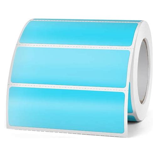 500 Pcs Blue Thermal Labels 1X3…