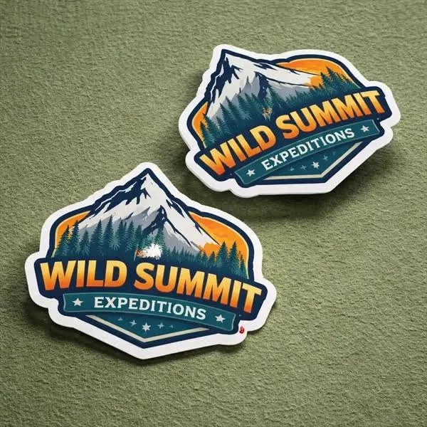 Printed custom stickers