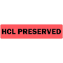 HCL Preserved Medical Labels | Label Supplies From Label Value