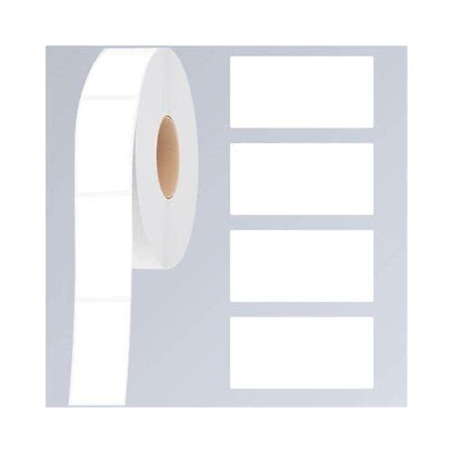 600 White Rectangular Labels 1.6 …
