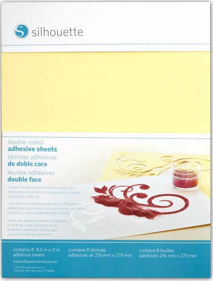 Silhouette Double-Sided Adhesive Sheets