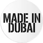 Made In Dubai - 25 Pack Circle Stickers 3 Inch - United Arab Emirates