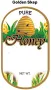 Mann Lake Large Oval Labels for Honey Bottles
