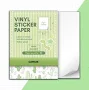 High Glossy White Self Adhesive Vinyl Sticker Paper - Glossy Label Paper/Adhesive Sheets/Waterproof Paper/A4