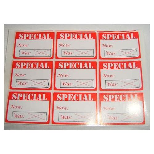 Boxdisplays Self Adhesive Labels …