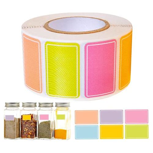 Colored Labels Stickers 500PCS  …