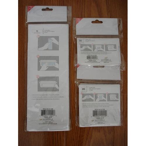 Self Adhesive Label Pockets 3 Pa…