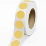 Jam Paper Standard Label Rolls Burst 2.25" Seal Gold Metallic Foil 125 Labels/Rolls