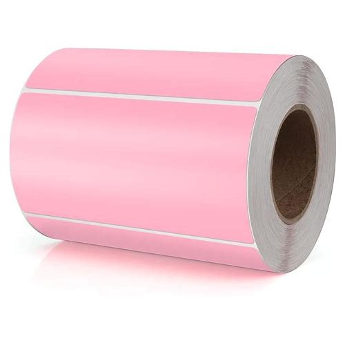 Meitaat Pink Rectangle Stickers 4 …