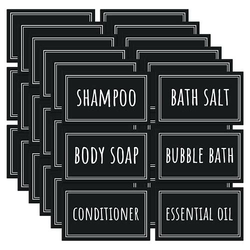 Segbeauty 36PCS Black Waterpr…