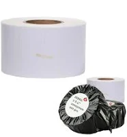 Custom Fashion Zebra 2x4" Garment Barcode Price Labels Adhesive Thermal Label St