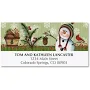 Personalized Simple Gifts Deluxe Self-Stick Address Labels- set of 48