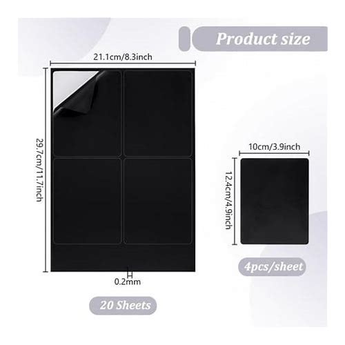 80Pcs Blank Wine Labels For Bott…