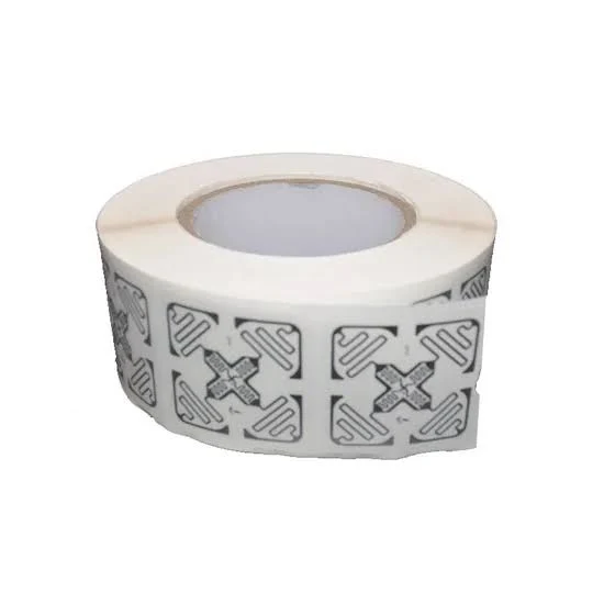 Self Adhesive RFID Tape Label Customizable UHF RFID Labels for Shop
