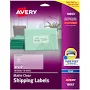 Avery Matte Clear Shipping Labels
