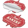 100 Custom Die Cut Stickers & Custom Shape Decals - 3" x 2" Vinyl Die Cut Sticker with Pull Tab 6 mil - White