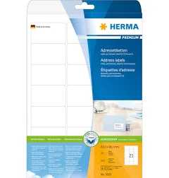 Herma Premium Address labels A4 38.1mm 25pc