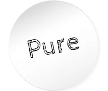 1.25" Varietal Jar Lid Honey Labels - Pure