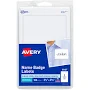 Avery Printable Self-Adhesive Name Badges