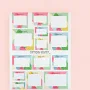 Label Sticker Sheets Color: Bright