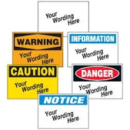 Seton Semi-custom Vinyl Labels