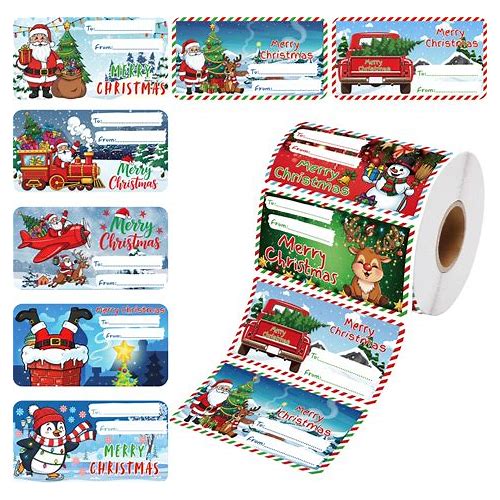Christmas Gift Tags Stickers | Sel…