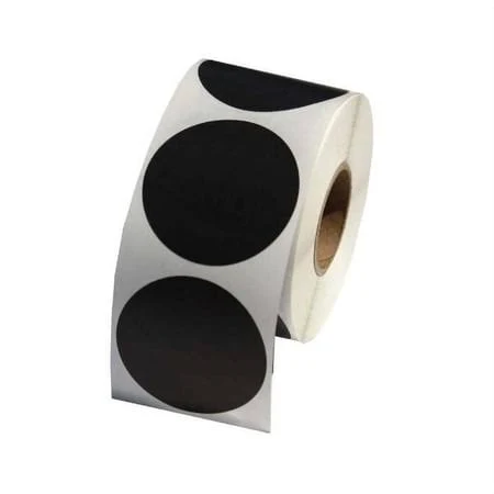 LabelValue.com Black Round Labels